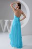 Tea Length Bridesmaid Dress Inexpensive Sweetheart Chic Sparkly Tiered