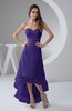Tea Length Bridesmaid Dress Inexpensive Sweetheart Chic Sparkly Tiered