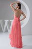 Tea Length Bridesmaid Dress Inexpensive Sweetheart Chic Sparkly Tiered