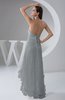 Tea Length Bridesmaid Dress Inexpensive Sweetheart Chic Sparkly Tiered