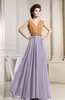 Casual A-line Chiffon Floor Length Pleated Bridesmaid Dresses