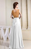 Casual A-line Chiffon Floor Length Pleated Bridesmaid Dresses