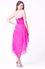 Elegant A-line Sleeveless Zip up Sash Plus Size Prom Dresses