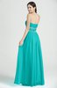 Classic A-line Strapless Sleeveless Chiffon Rhinestone Plus Size Prom Dresses
