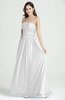 Classic A-line Strapless Sleeveless Chiffon Rhinestone Plus Size Prom Dresses