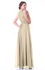 Classic A-line Zipper Chiffon Pleated Plus Size Prom Dresses