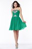 Hawaiian A-line Strapless Sleeveless Chiffon Short Plus Size Prom Dresses