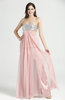 Elegant Lace up No Floor Length Paillette Plus Size Prom Dresses