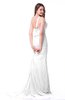 Modern One Shoulder Sleeveless Zipper Chiffon Ruching Plus Size Prom Dresses