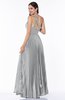 Sexy Criss-cross Straps Elastic Woven Satin Floor Length Ribbon Plus Size Prom Dresses