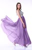 Luxury A-line V-neck Sleeveless Chiffon30 Pleated Plus Size Prom Dresses