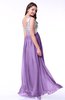 Luxury A-line V-neck Sleeveless Chiffon30 Pleated Plus Size Prom Dresses