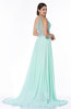 Classic A-line One Shoulder Sleeveless Half Backless Chiffon Plus Size Prom Dresses