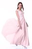 Elegant A-line Short Sleeve Zip up Paillette Plus Size Prom Dresses
