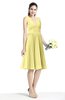 Plain A-line V-neck Zip up Chiffon Sash Plus Size Bridesmaid Dresses