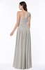 Modern Sleeveless Half Backless Floor Length Ribbon Plus Size Bridesmaid Dresses