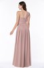 Modern Sleeveless Half Backless Floor Length Ribbon Plus Size Bridesmaid Dresses
