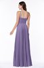 Mature Spaghetti Sleeveless Half Backless Floor Length Sash Plus Size Bridesmaid Dresses