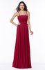 Mature Spaghetti Sleeveless Half Backless Floor Length Sash Plus Size Bridesmaid Dresses