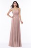Mature Spaghetti Sleeveless Half Backless Floor Length Sash Plus Size Bridesmaid Dresses