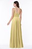 Mature Spaghetti Sleeveless Half Backless Floor Length Sash Plus Size Bridesmaid Dresses