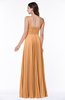 Mature Spaghetti Sleeveless Half Backless Floor Length Sash Plus Size Bridesmaid Dresses