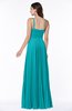 Mature Spaghetti Sleeveless Half Backless Floor Length Sash Plus Size Bridesmaid Dresses