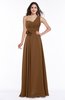 Elegant Asymmetric Neckline Zipper Chiffon Ruching Plus Size Bridesmaid Dresses