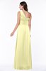 Elegant Asymmetric Neckline Zipper Chiffon Ruching Plus Size Bridesmaid Dresses