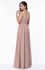 Traditional A-line One Shoulder Sleeveless Chiffon Floor Length Plus Size Bridesmaid Dresses
