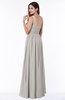 Traditional A-line One Shoulder Sleeveless Chiffon Floor Length Plus Size Bridesmaid Dresses