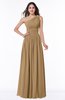 Traditional A-line One Shoulder Sleeveless Chiffon Floor Length Plus Size Bridesmaid Dresses
