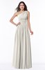 Traditional A-line One Shoulder Sleeveless Chiffon Floor Length Plus Size Bridesmaid Dresses