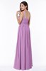 Traditional A-line One Shoulder Sleeveless Chiffon Floor Length Plus Size Bridesmaid Dresses