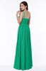Traditional A-line One Shoulder Sleeveless Chiffon Floor Length Plus Size Bridesmaid Dresses