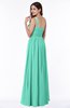 Traditional A-line One Shoulder Sleeveless Chiffon Floor Length Plus Size Bridesmaid Dresses