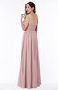 Traditional A-line One Shoulder Sleeveless Chiffon Floor Length Plus Size Bridesmaid Dresses