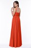 Traditional A-line One Shoulder Sleeveless Chiffon Floor Length Plus Size Bridesmaid Dresses