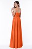 Traditional A-line One Shoulder Sleeveless Chiffon Floor Length Plus Size Bridesmaid Dresses
