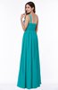 Traditional A-line One Shoulder Sleeveless Chiffon Floor Length Plus Size Bridesmaid Dresses