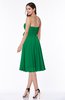 Modern A-line Sleeveless Zip up Tea Length Plus Size Bridesmaid Dresses