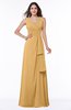 Vintage Sleeveless Zipper Floor Length Sash Plus Size Bridesmaid Dresses