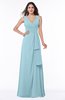 Vintage Sleeveless Zipper Floor Length Sash Plus Size Bridesmaid Dresses