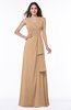 Vintage Sleeveless Zipper Floor Length Sash Plus Size Bridesmaid Dresses