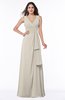 Vintage Sleeveless Zipper Floor Length Sash Plus Size Bridesmaid Dresses