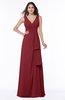 Vintage Sleeveless Zipper Floor Length Sash Plus Size Bridesmaid Dresses