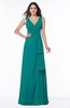 Vintage Sleeveless Zipper Floor Length Sash Plus Size Bridesmaid Dresses
