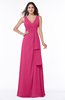 Vintage Sleeveless Zipper Floor Length Sash Plus Size Bridesmaid Dresses