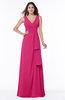 Vintage Sleeveless Zipper Floor Length Sash Plus Size Bridesmaid Dresses