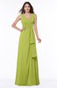Vintage Sleeveless Zipper Floor Length Sash Plus Size Bridesmaid Dresses